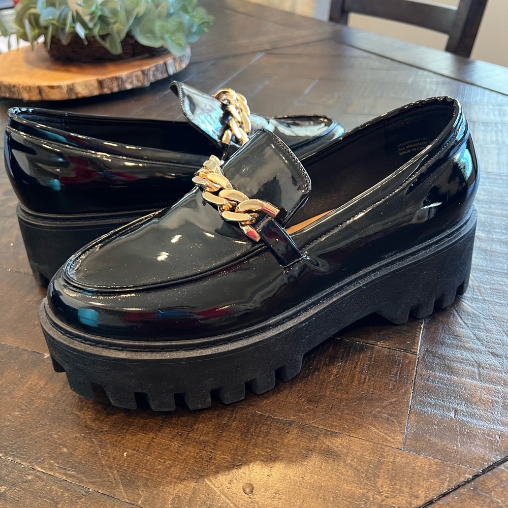 Platform Lug sole Loafer